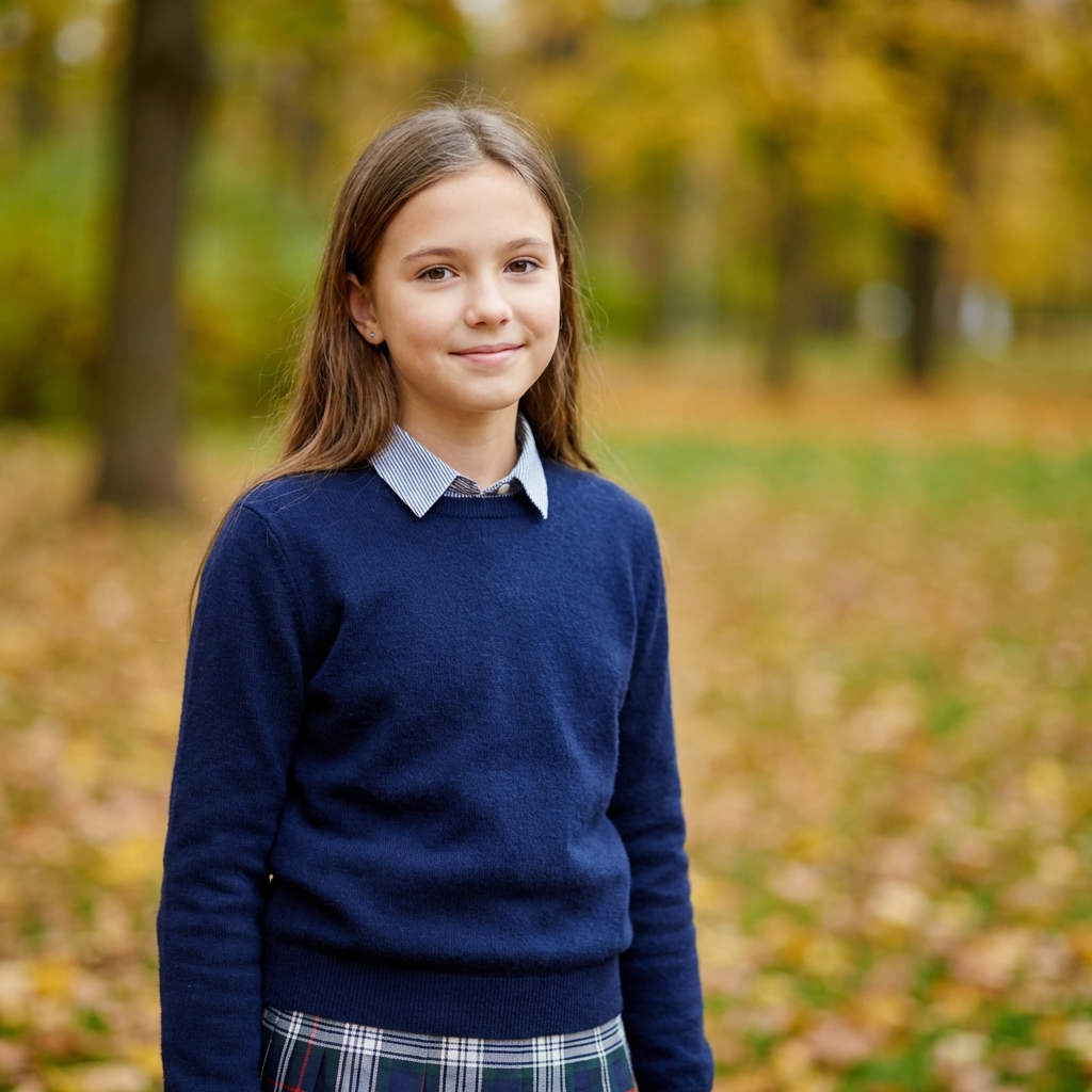 12 year old girl in Smart Cashmnere